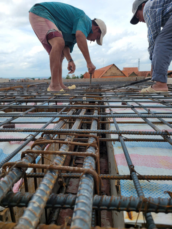 Công trình xây dựng nhà phố cho anh An tại Biên Hòa